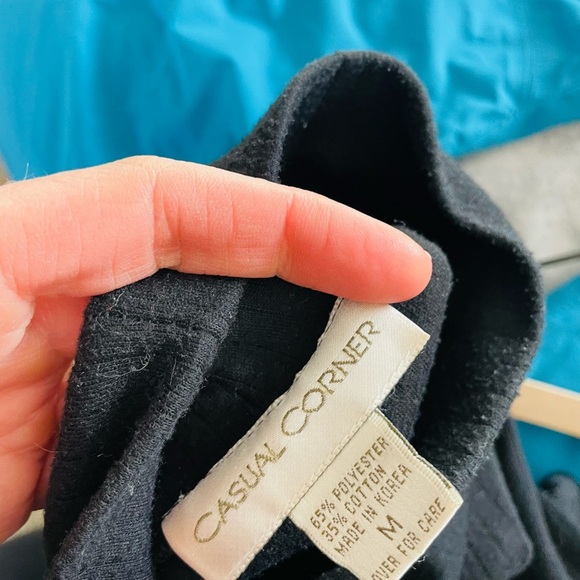 Tahari ASL Navy Blazer Jacket size 8 - Picture 6 of 15